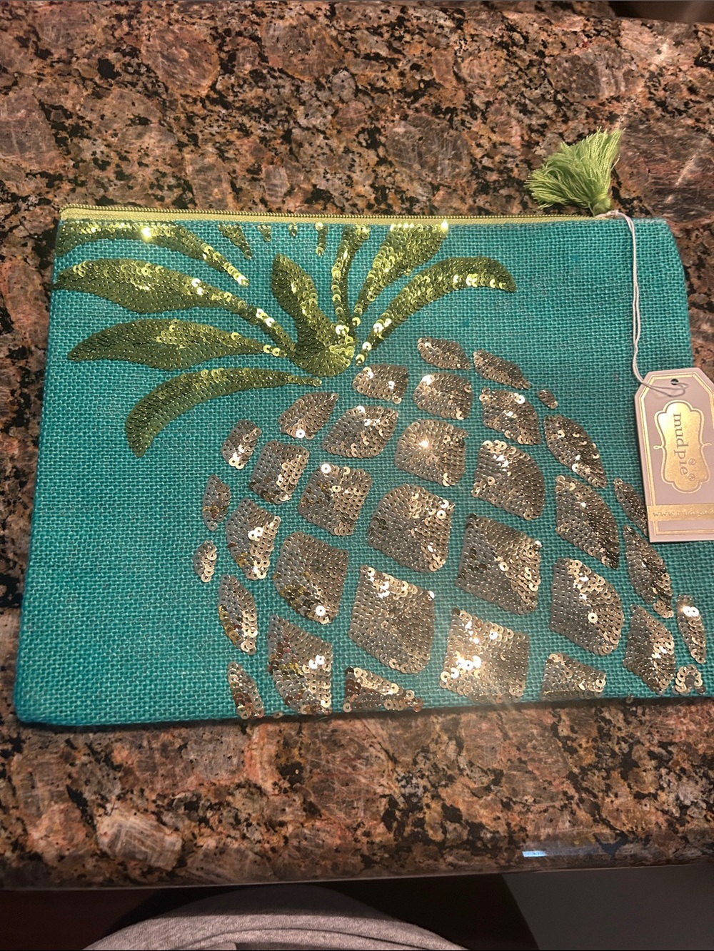 Mud Pie Beach Pouch NWT